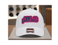 ALL 18 GOLF SNAPBACK 3D PUFF EMBROIDERY PINK/WHITE/LUE