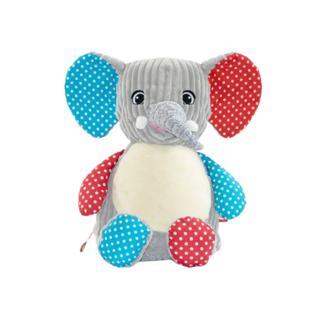 Personalized Embroidered Cubbies Stuffed Animals - Custom Keepsake Plush Gift for Baby & Kids