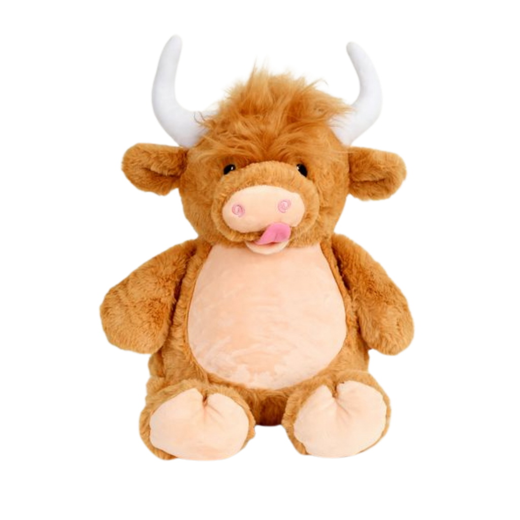 Personalized Embroidered Cubbies Stuffed Animals - Custom Keepsake Plush Gift for Baby & Kids