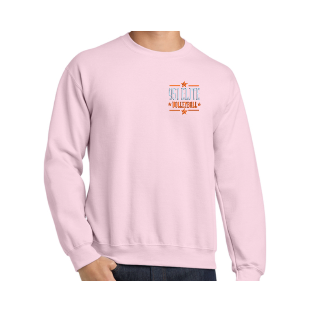 951 Volleyball Gildan® Heavy Blend™ Crewneck Sweatshirt Embroidered Logo #1