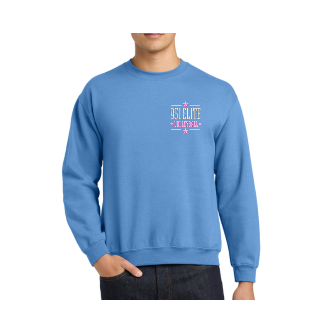 951 Volleyball Gildan® Heavy Blend™ Crewneck Sweatshirt Embroidered Logo #1