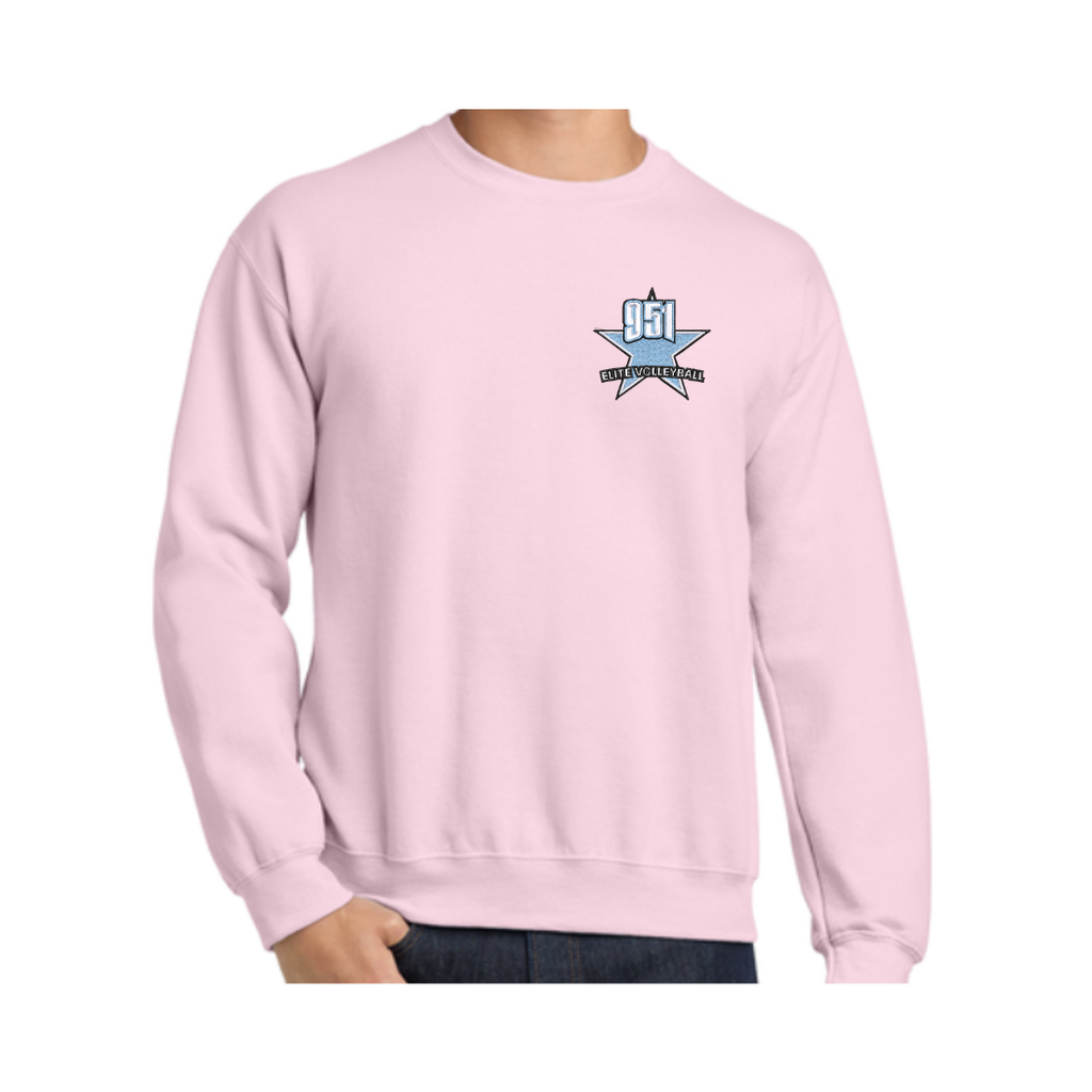 951 Volleyball Gildan® Heavy Blend™ Crewneck Sweatshirt Embroidered Logo #2