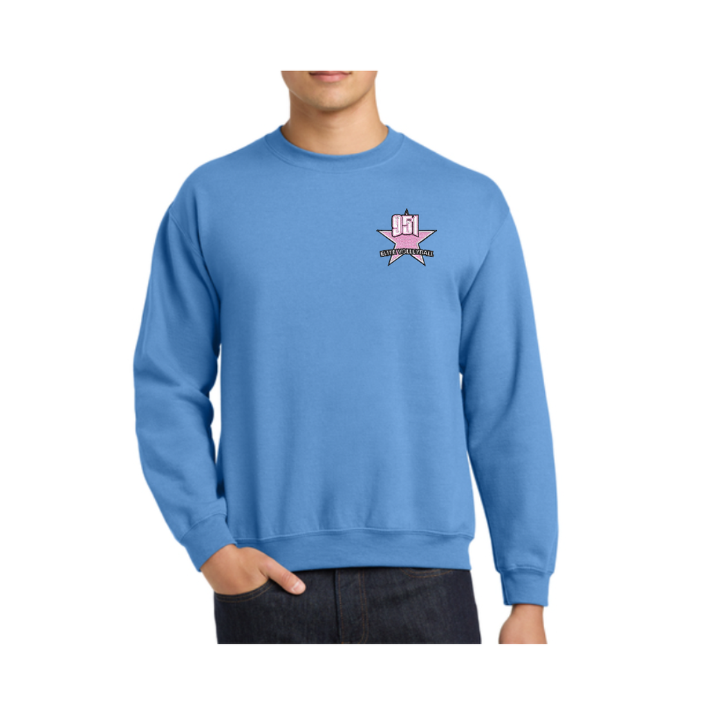 951 Volleyball Gildan® Heavy Blend™ Crewneck Sweatshirt Embroidered Logo #2