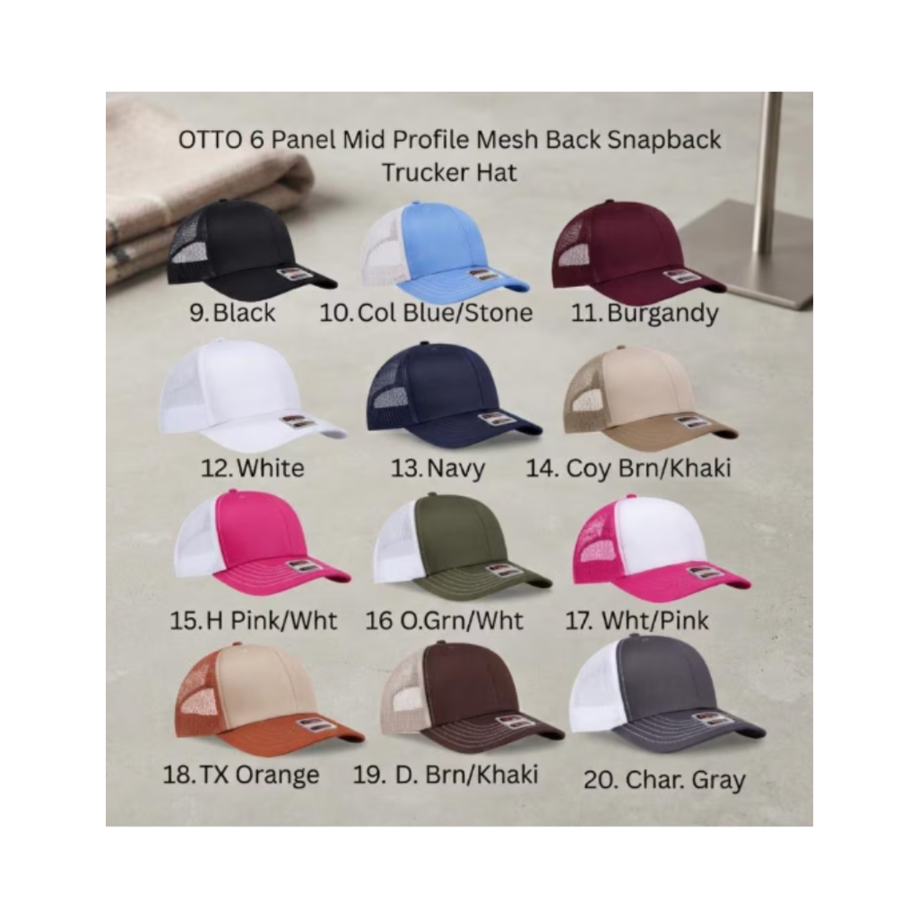 951 ELITE Embroidered #2 Logo. Choose your Hat and Thread Colors