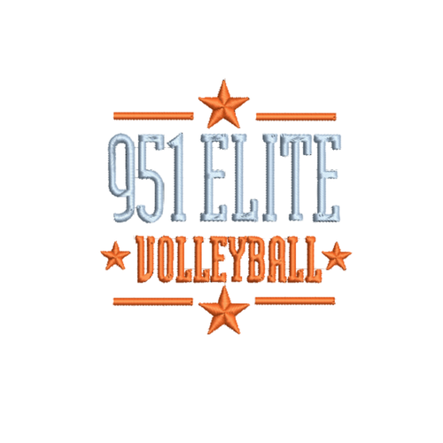 951 ELITE Embroidered #2 Logo. Choose your Hat and Thread Colors