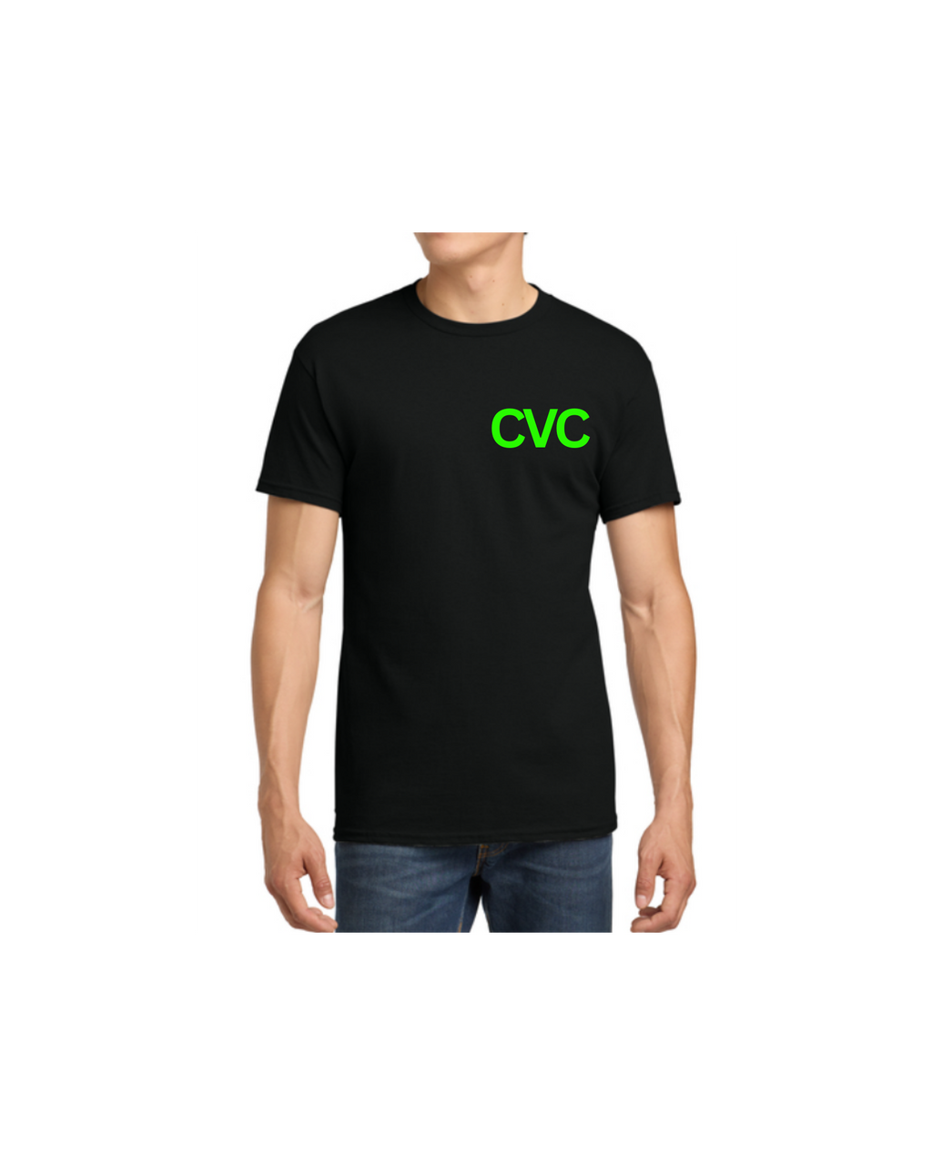 CVC Wrestling Gildan Heavy Cotton 100% Cotton T-Shirt- Black