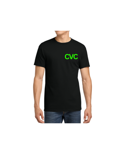 CVC Wrestling Gildan Heavy Cotton 100% Cotton T-Shirt- Black
