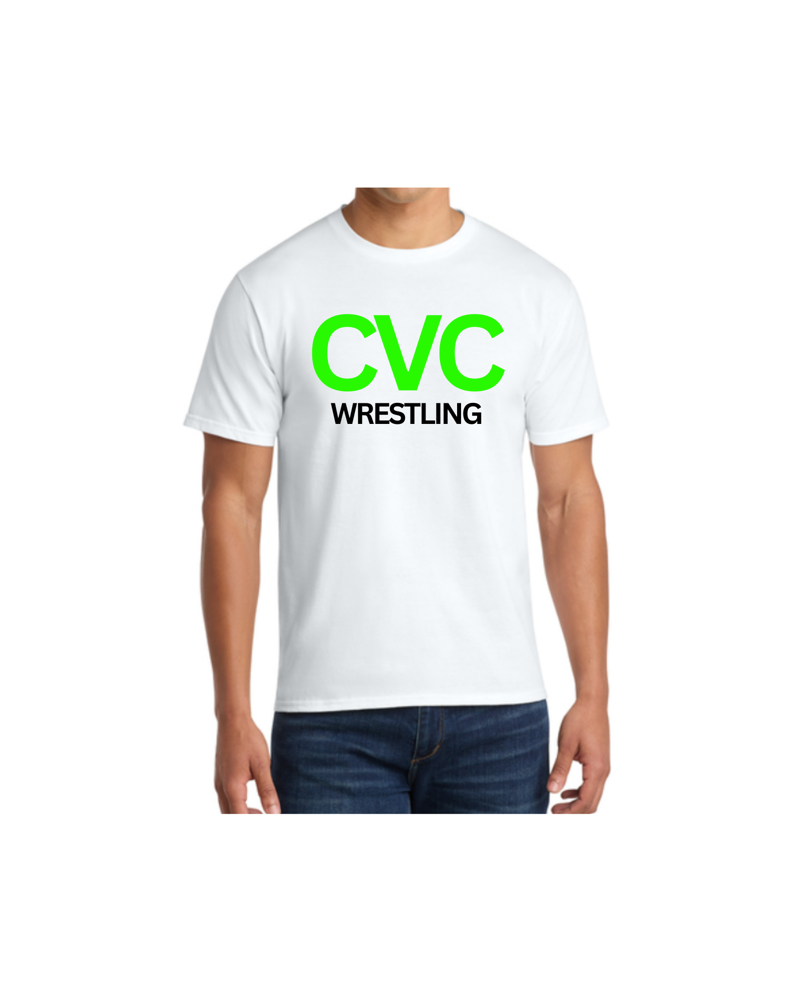CVC Wrestling Port & C Fan Favorite Tee- White