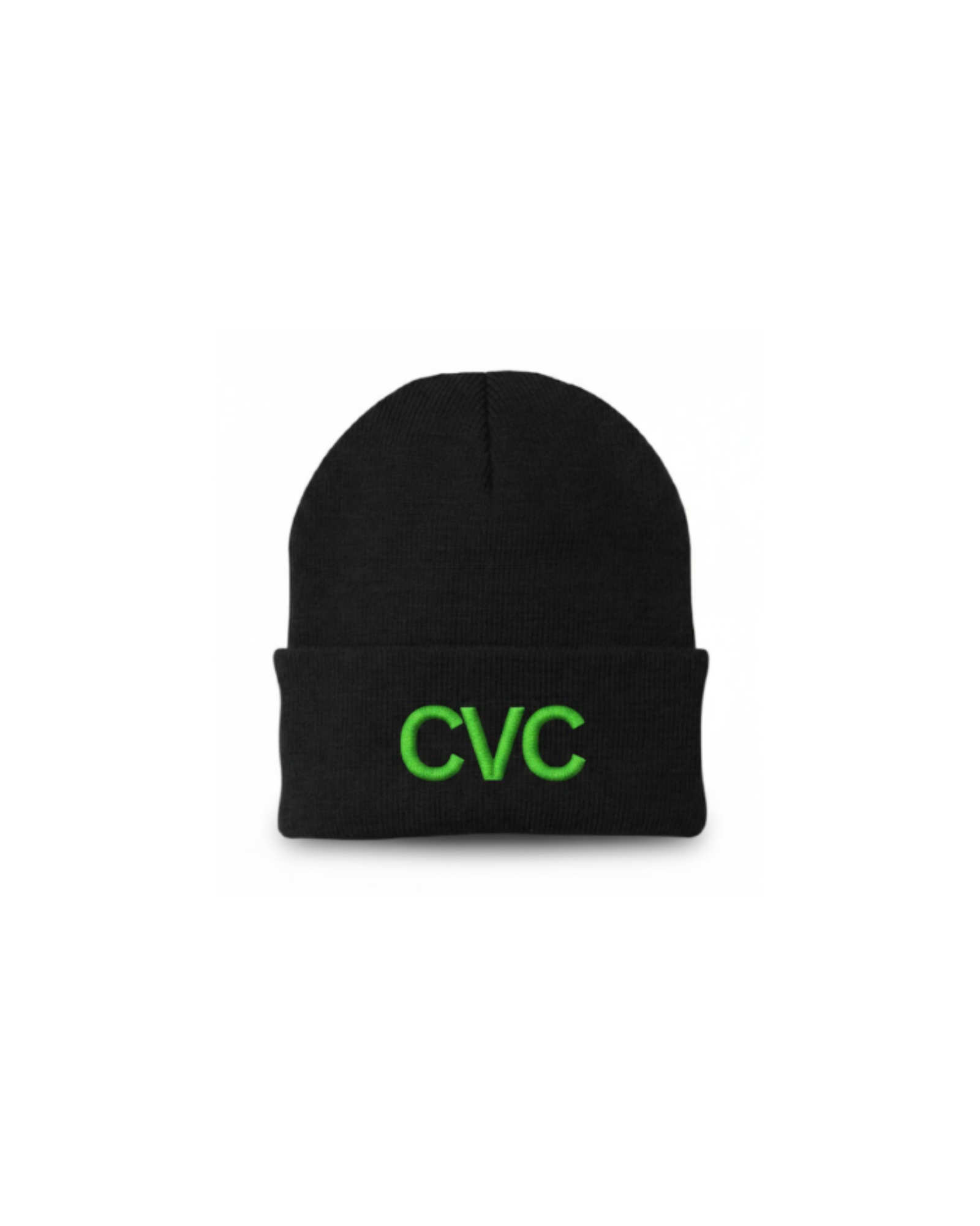 CVC Wrestling Embroidered Beanie- Black