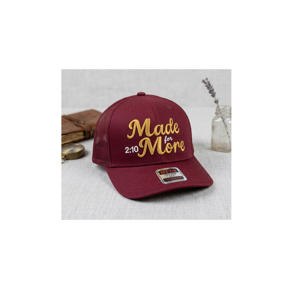 Made for More 2:10 3d Puff embroidered Hat