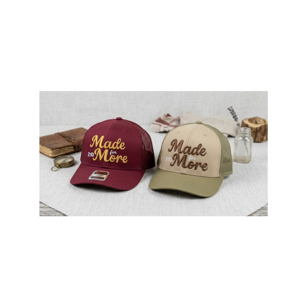 Made for More 2:10 3d Puff embroidered Hat