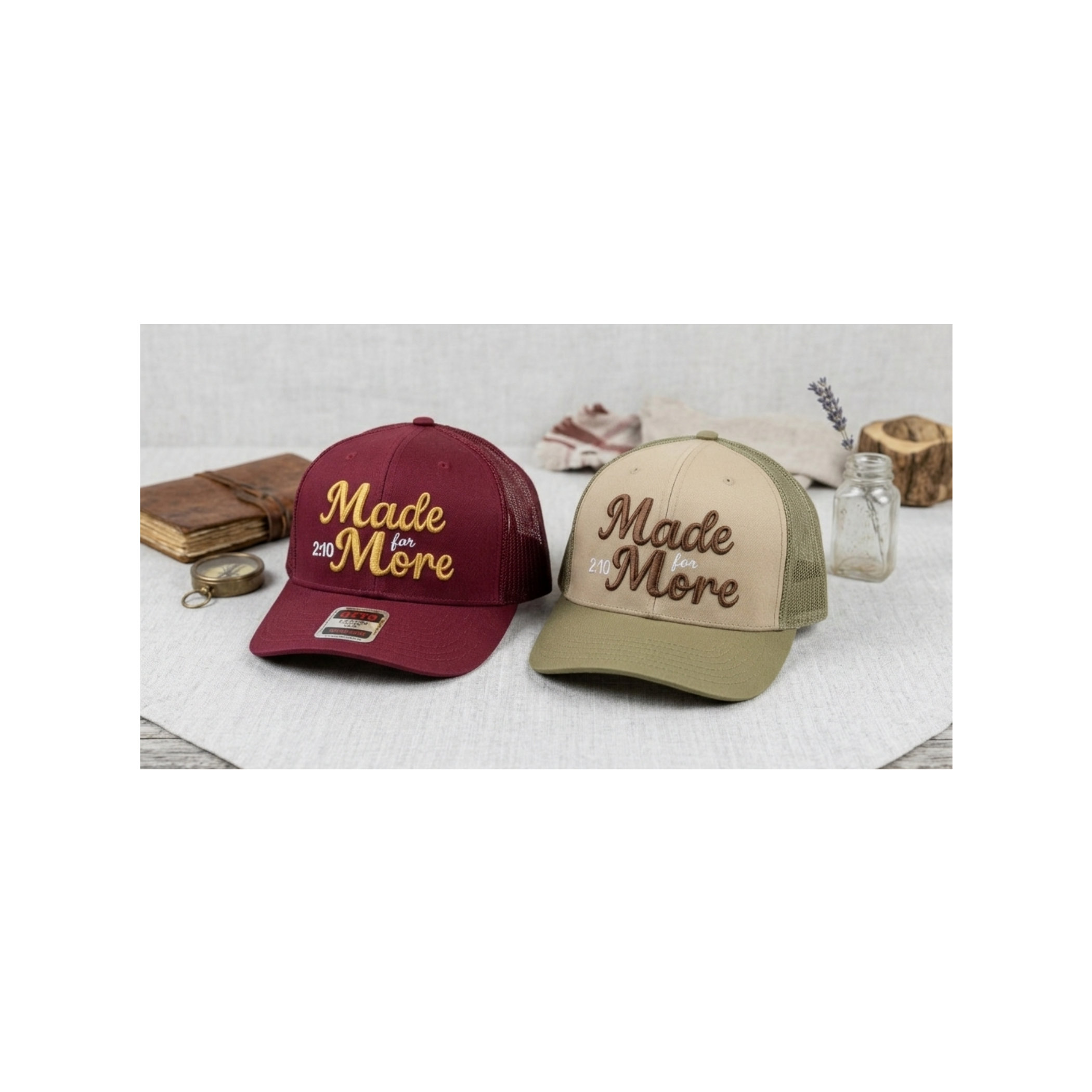 Made for More 2:10 3d Puff embroidered Hat