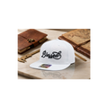 Blessed Script Embroidery Snapback Hat – Premium Flat Bill Cap, Red, White, Navy, Black