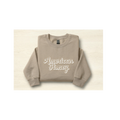 American Honey Embroidered Crewneck - Gildan 18000 (Indigo & Sand)