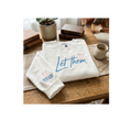 Custom Embroidered "Let Them" Sweatshirt | Never Doubt Your Worth Sleeve Detail | Empowering Women’s Gift Crewneck