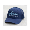 Sunday Morning Club 3D Puff Embroidered Trucker Hat