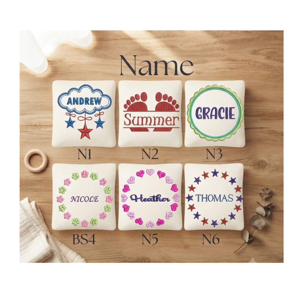 Personalized Embroidered Cubbies Stuffed Animals - Custom Keepsake Plush Gift for Baby & Kids