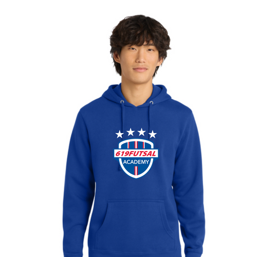 619futsal District® V.I.T.™ Fleece Hoodie Colors: Black, Classic Red, Deep Royal, Charcoal, Royal Frost