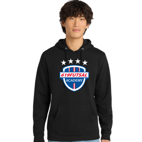 619futsal District® V.I.T.™ Fleece Hoodie Colors: Black, Classic Red, Deep Royal, Charcoal, Royal Frost