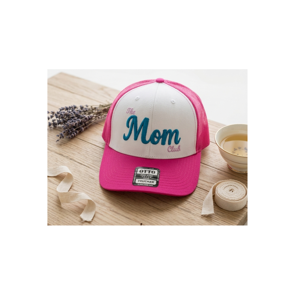 The Mom Club 3d Puff embroidered Hat