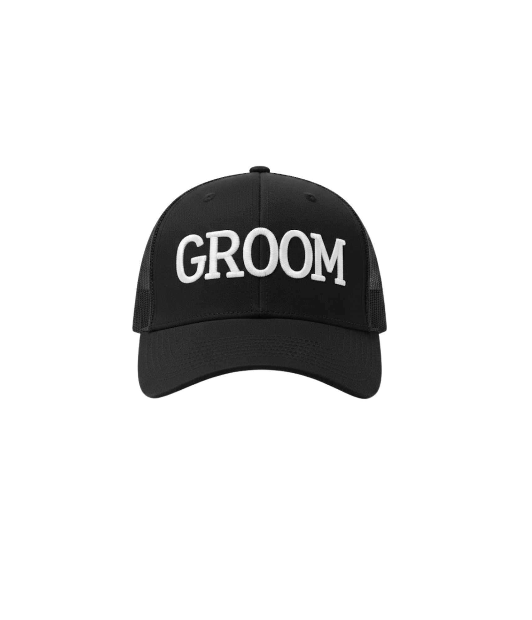 Groom 3D Puff Embroidery Hat