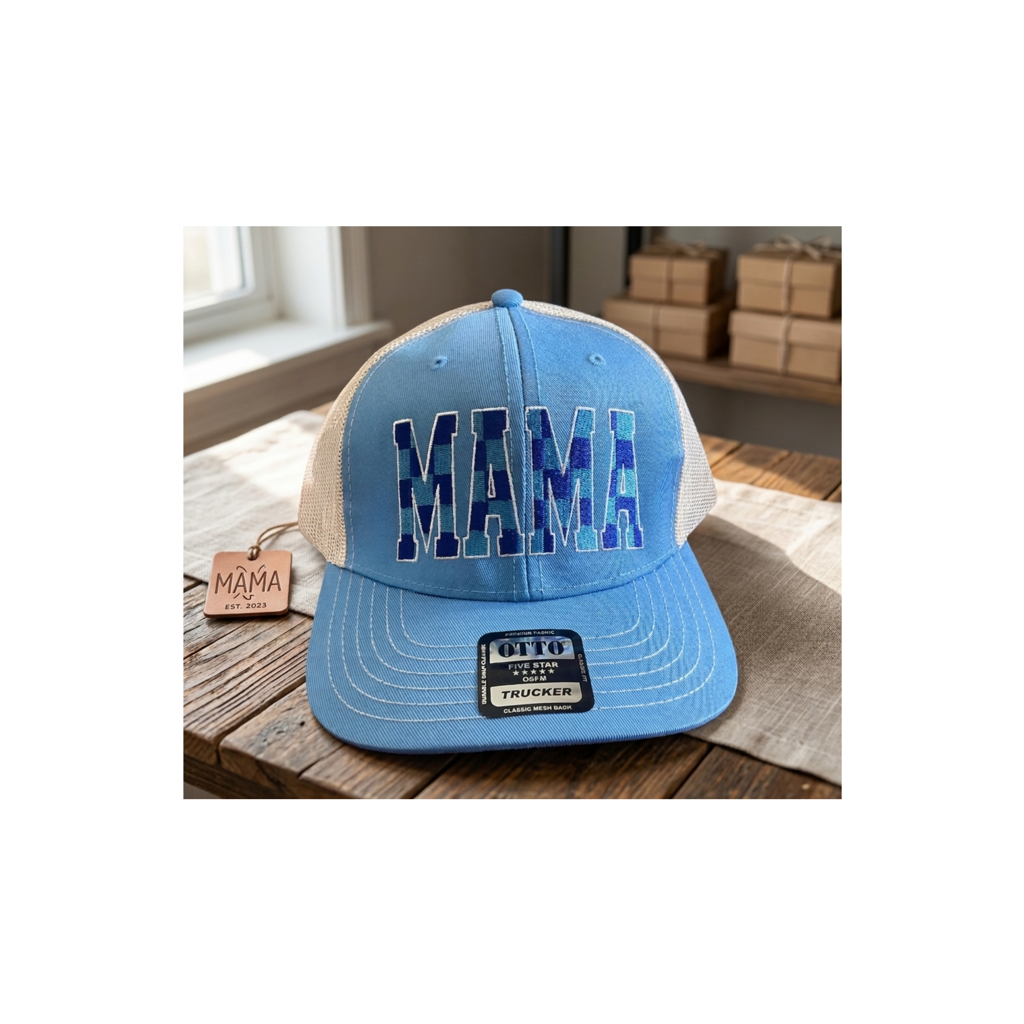 MAMA Checkered Hat