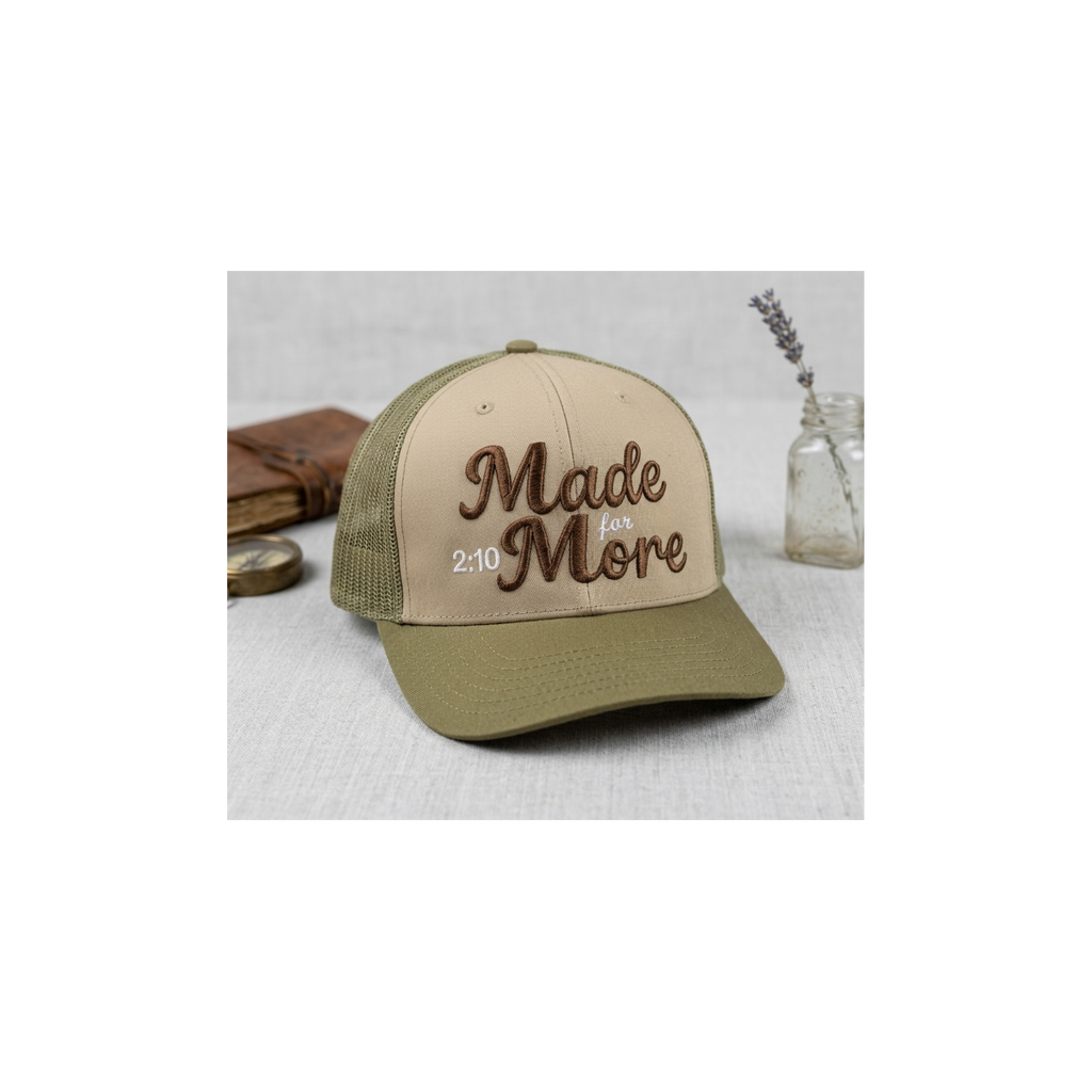 Made for More 2:10 3d Puff embroidered Hat