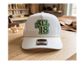 ALL 18 Classic Rope Trucker Cap – White / Green | OTTO 39-071
