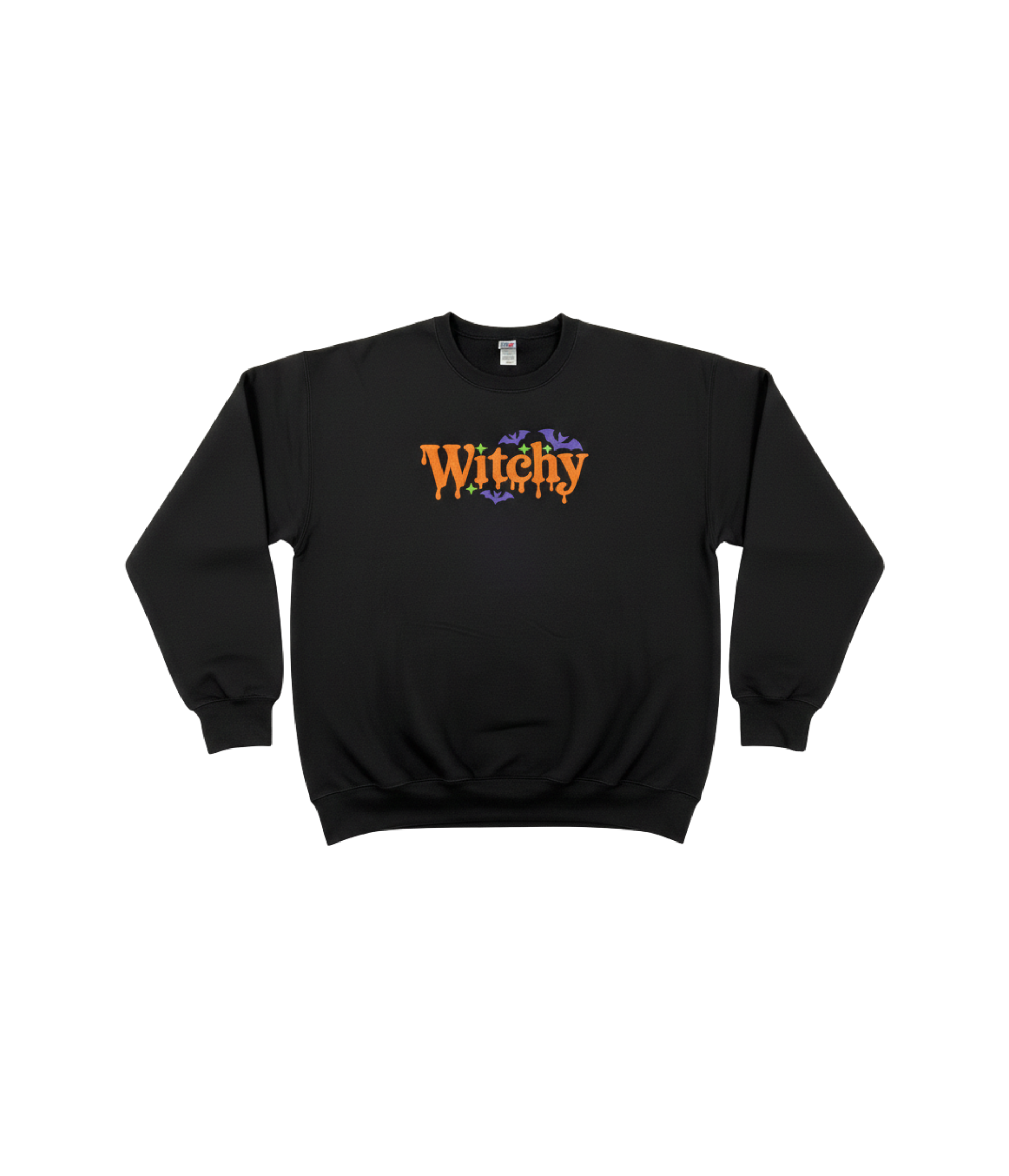 Witchy Embroidered Sweatshirt-